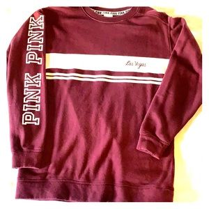 PINK Las Vegas crew sweatshirt